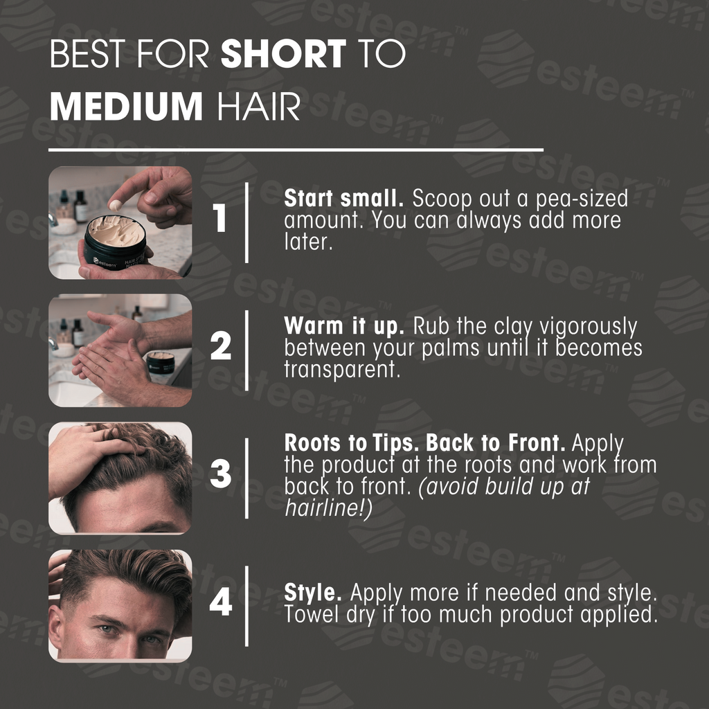 Hair Styling Matte Clay 100g